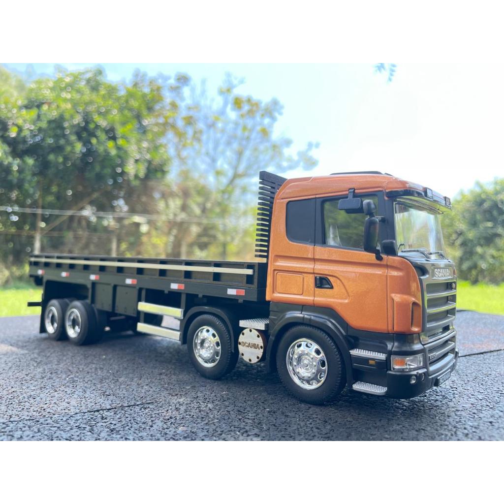 Scania Bitruck Carroceria Aberta Escala 1:32