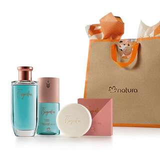 NATURA PRESENTE Biografia classico feminino (1 Desodorante corporal 100 ml. 1 colônia 100 ml. 1 Sabonete em barra 90 g.