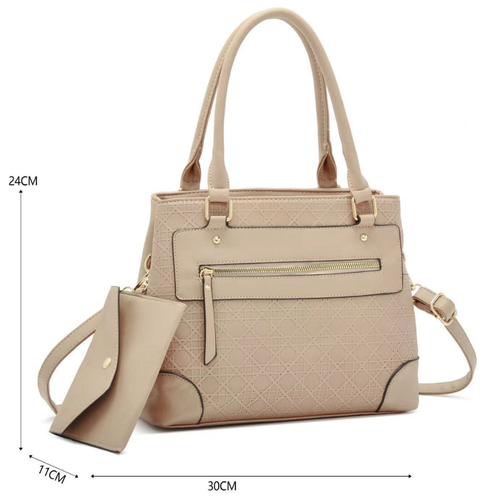 Bolsa Grande Feminina Com Alça Comprida Regulável Ajustável 2 Divisórias Bolsa De Ombro Elegante Moda