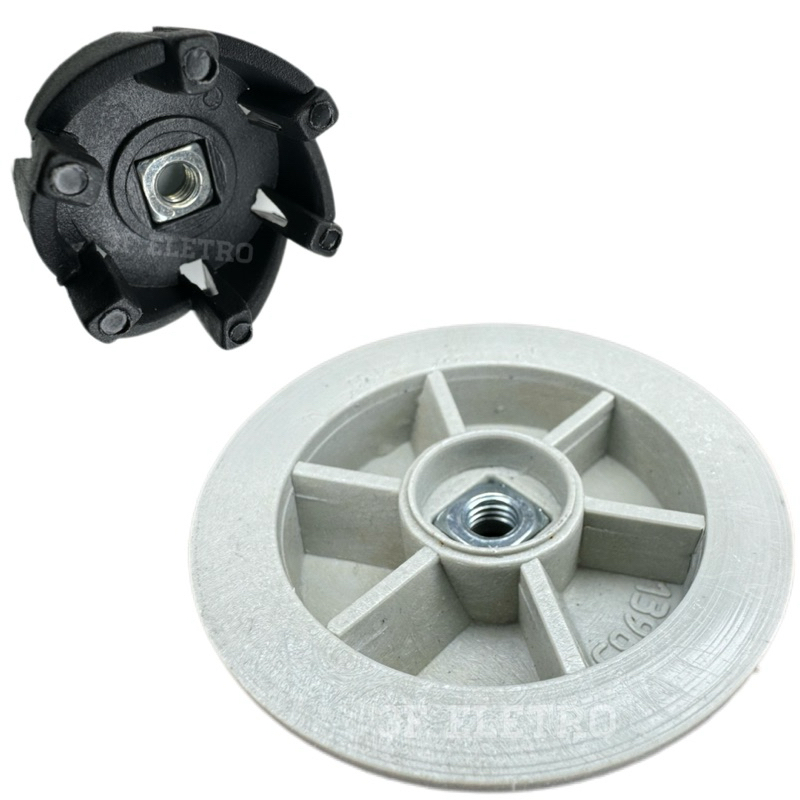 Arraste do Copo e Arraste do Motor Cinza para Liquidificador Cadence Robust LIQ400 411 415