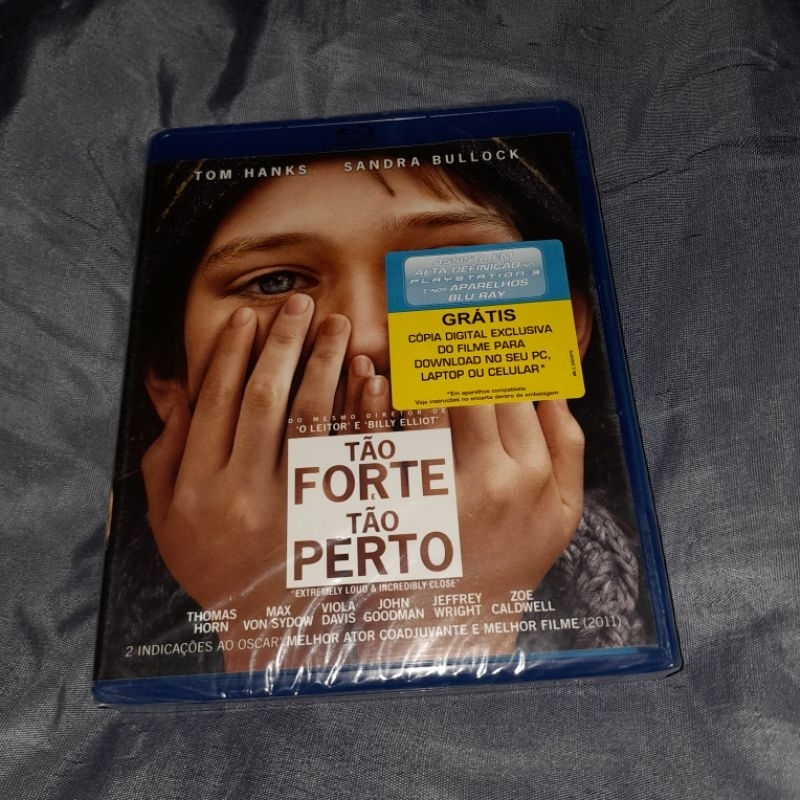 Blu-ray tão forte e tão perto lacrado..