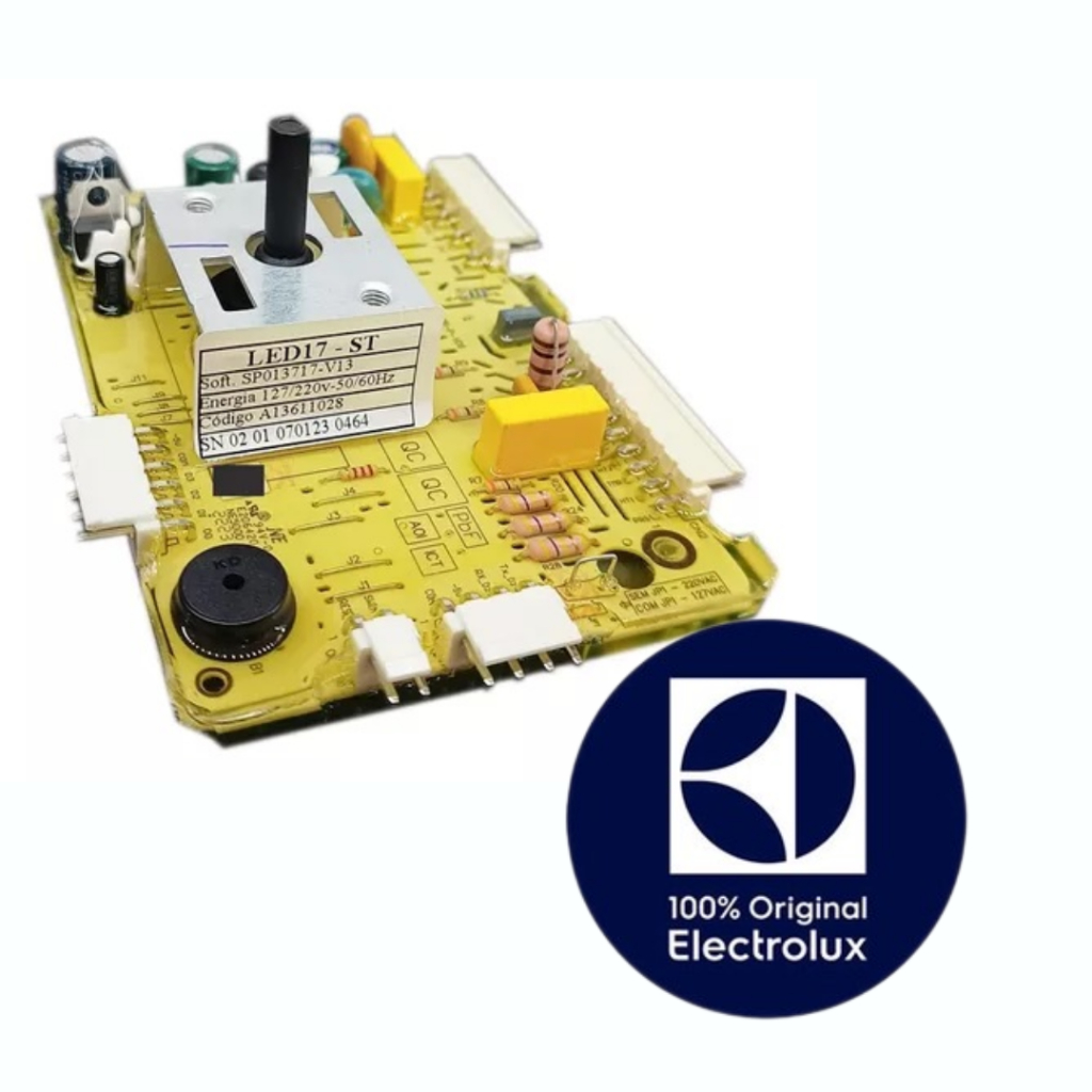PLACA POTENCIA - LED17 - LAVADORA ELECTROLUX ORIGINAL (BIVOLT) - COMPRAR PELO PNC PRODUTO