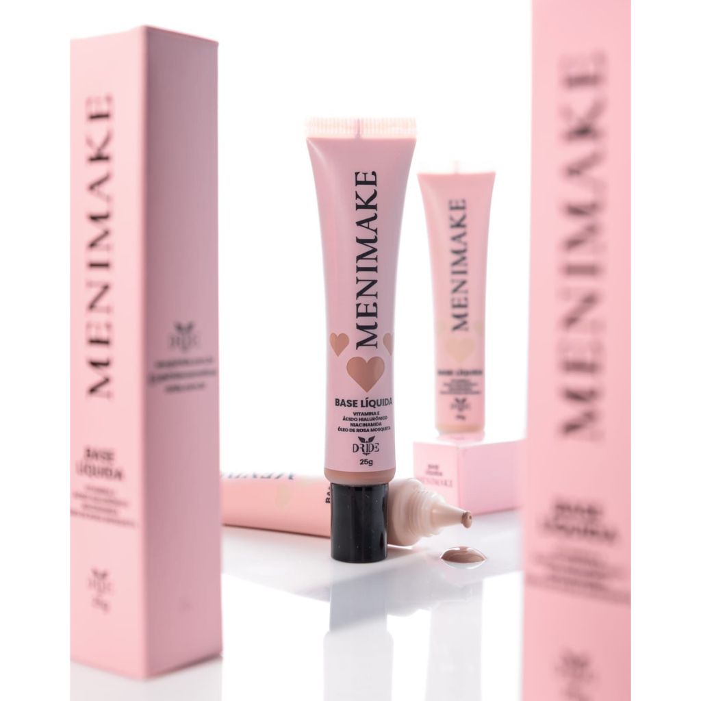 Base Líquida Menimake - By Dride em Oferta na Shopee