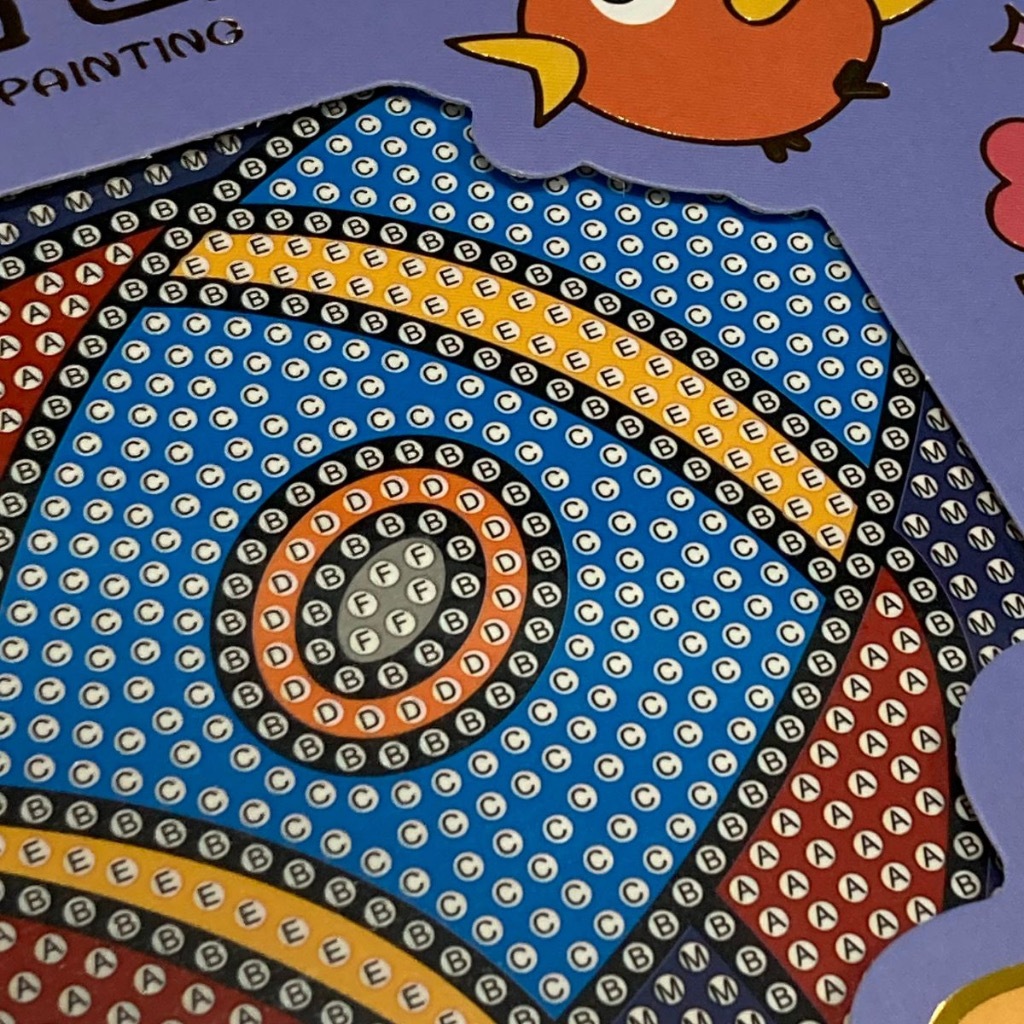 Artesanato Quadro De Pintura Com Diamante Diy 20x20 Kuromi — imagem 2 de 2