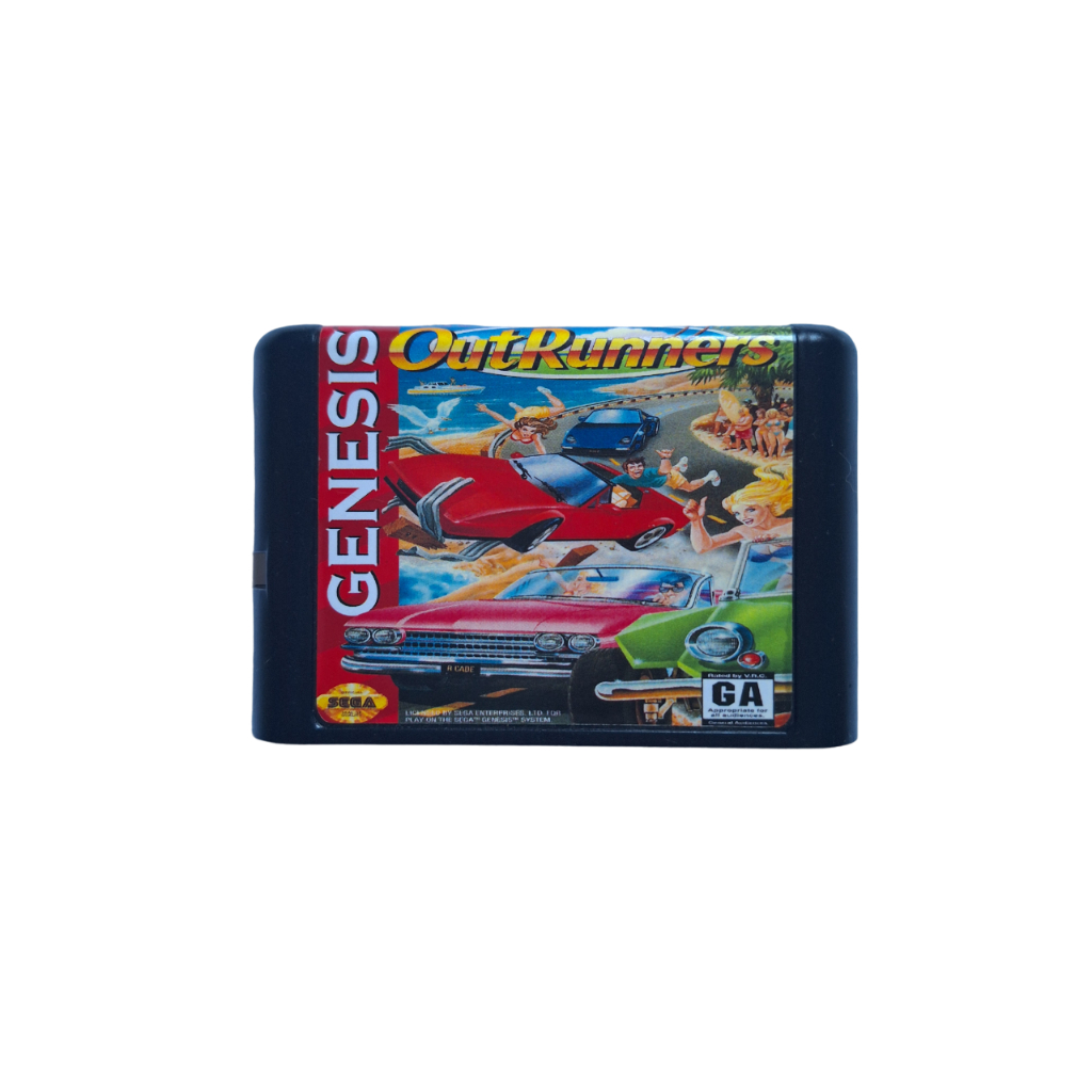 Outrunners Legendado em Português Outrun Sega Mega Drive Genesis Tectoy