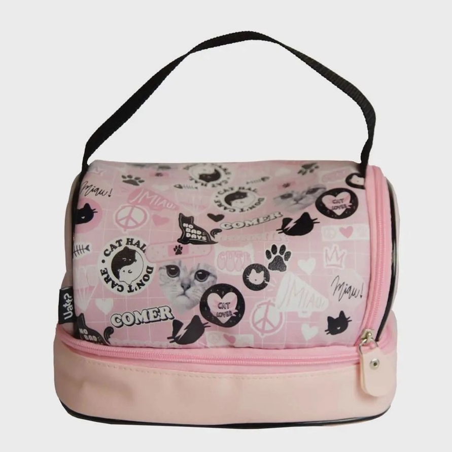 Bolsa Térmica fofura Gatinha sticker