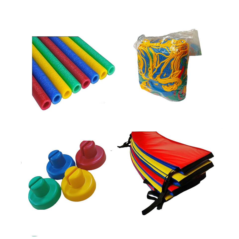 Kit de 4,27m Protetor de Molas + Rede + Isotubos + Ponteira - Feito para Camas de 4,27m