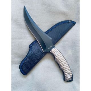 Faca Churrasco Profissional Muito Afiada Luxuosa Fulltang 603 Kinja em Oferta na Shopee