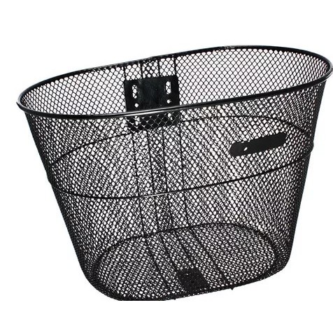 Cesta Cestinha Aramada Bicicleta Aro 26 Grande Preto Bike em Oferta na Shopee