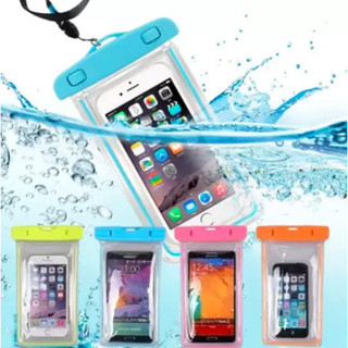 Capinha Bag Aquática Para Celular Prova D'água Universal Coloridas