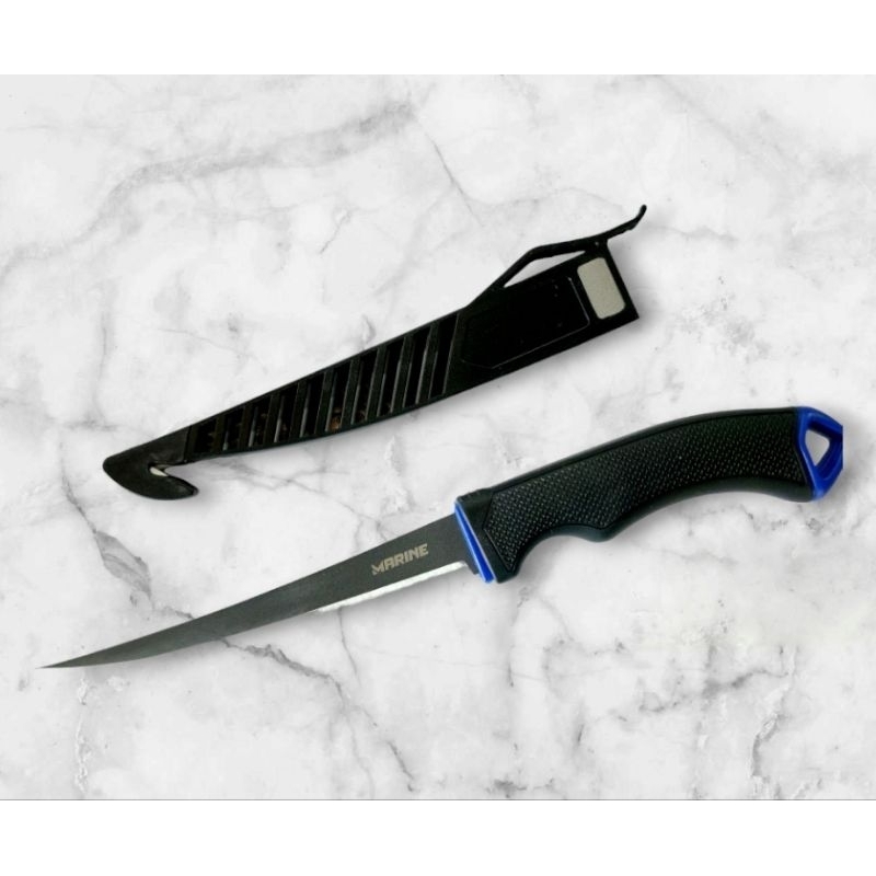Faca Fileteira Marine Sports Teflon - 6" Polegadas