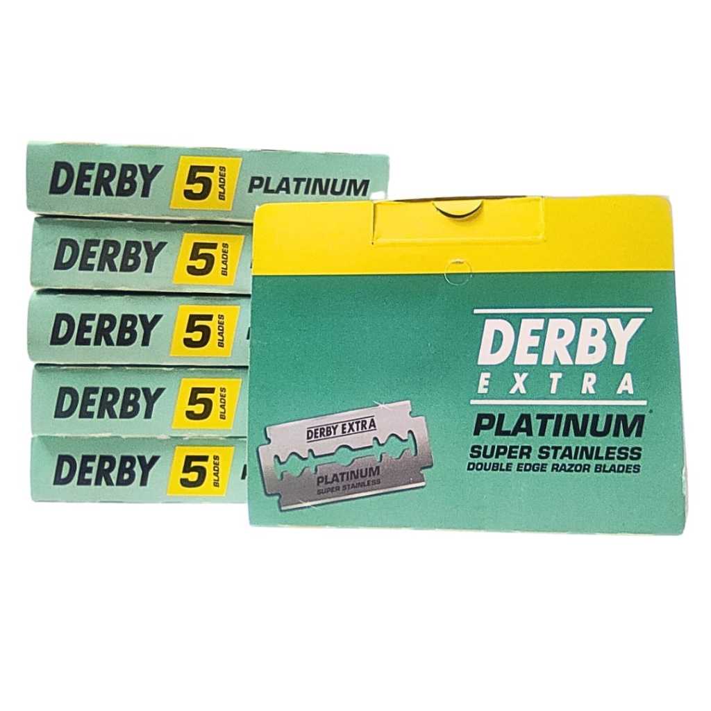 Lâmina Derby Extra 50 Lâminas Derby Verde Gilete Envio Imediato