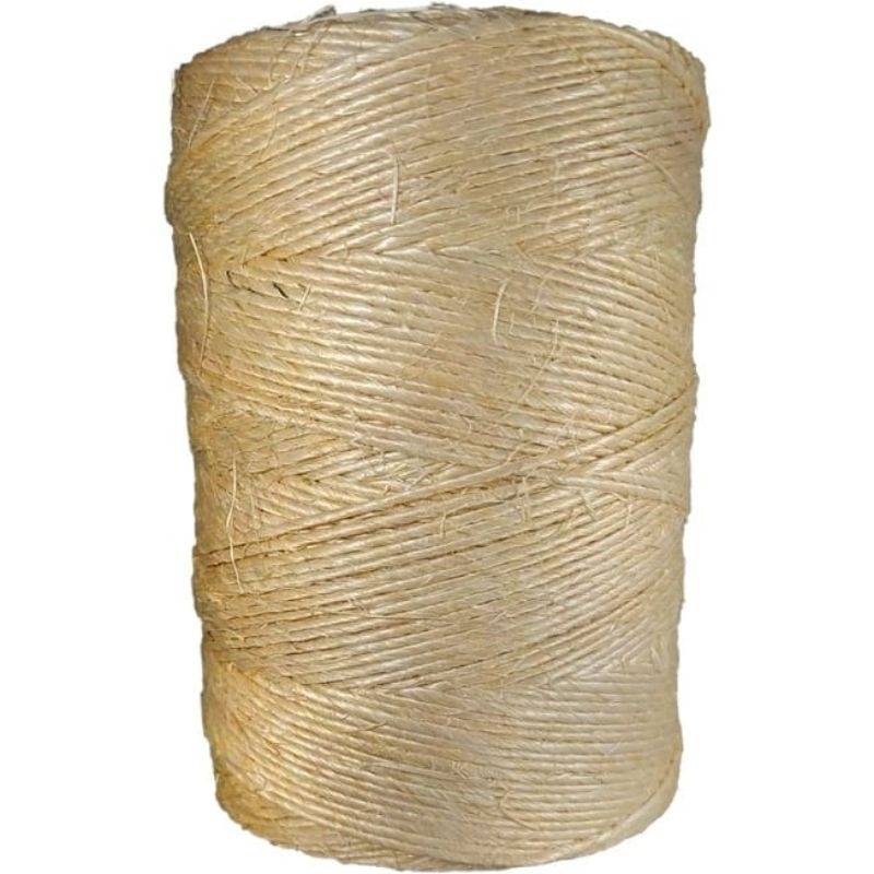 FIO DE SISAL NATURAL 1 MM - para utilidades no lar convites varal de fotos amarração propagandas artesanatos