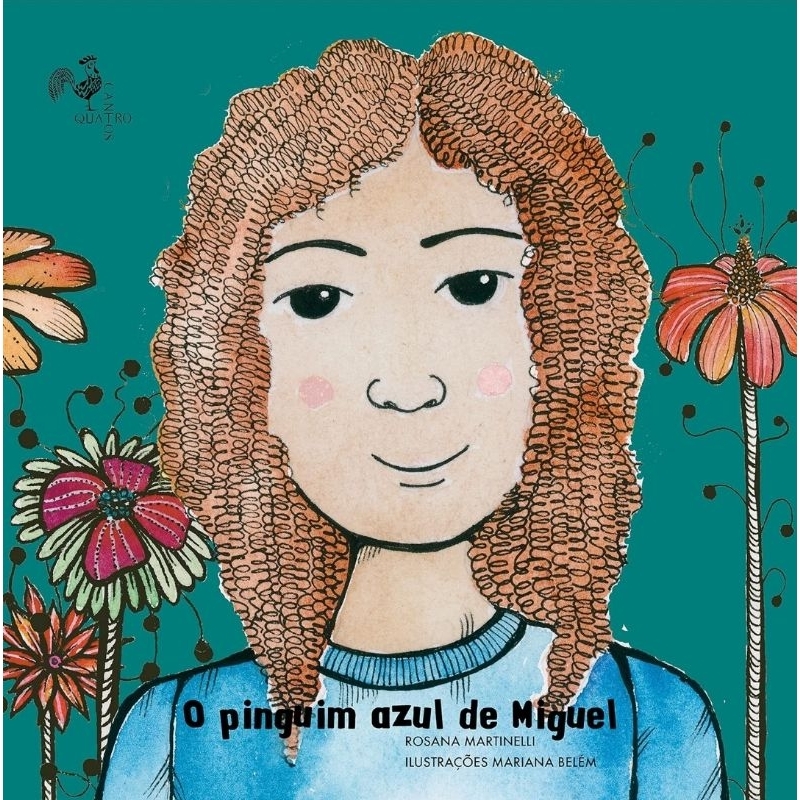 (Veja o vídeo) - Livros USADOS: O Pinguim Azul de Miguel - Rosana Martinelli