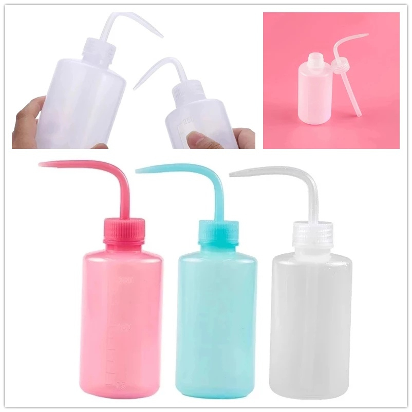 1 Pcs Extensão De Cílios Garrafa 250ml De Lavagem De Cotovelo Frasco Difusor De Tatuagem Não Derramado