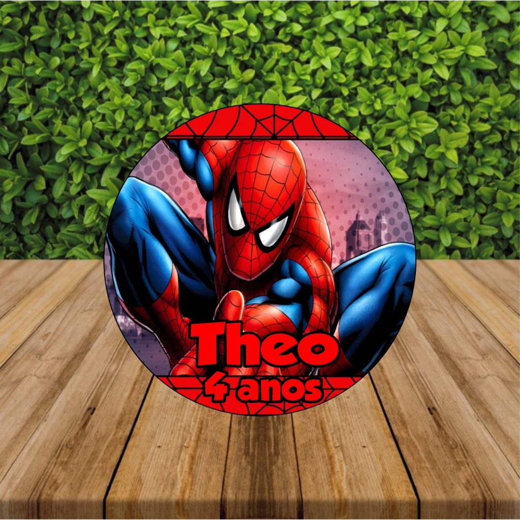 30 Adesivos Personalizados Homem Aranha em Oferta na Shopee
