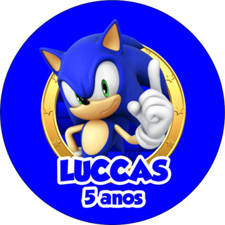30 Adesivos Personalizados Sonic em Oferta na Shopee