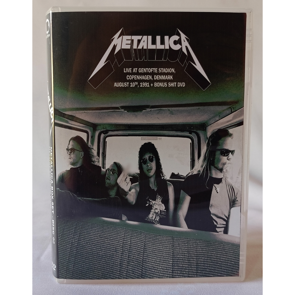 Metallica - Metallica (Box Set) - DVD2: Live At Gentofte Stadion, Copenhagen, Denmark - August 10th, 1991 + Bonus Shit