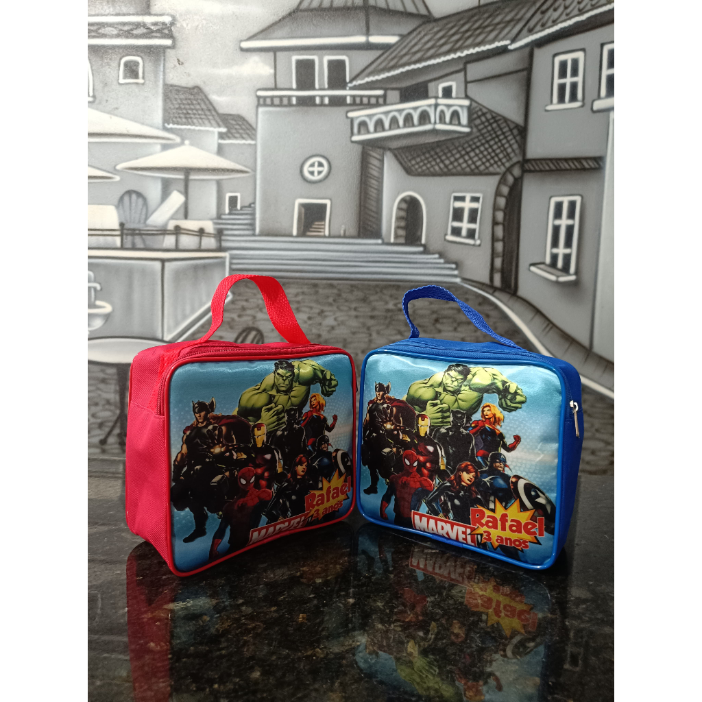 25 BOLSINHAS PERSONALIZADAS HEROIS VINGADORES HULK HOMEM DE FERRO LEMBRANCINHA BOLSA PERSONALIZADA QUALQUER TEMA