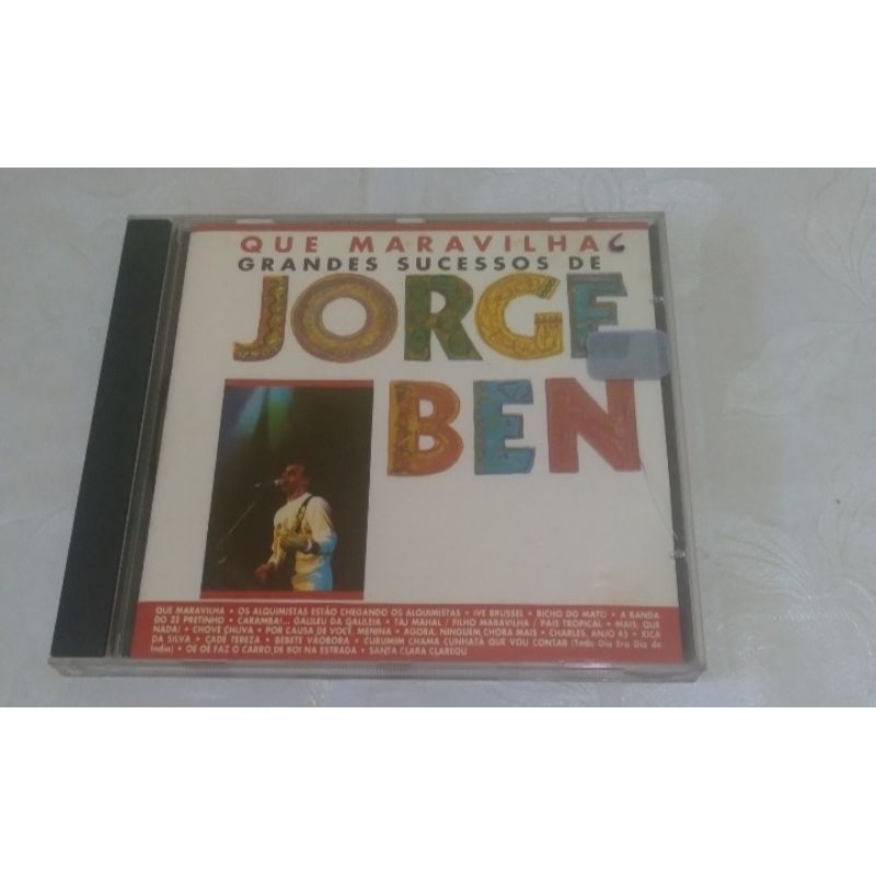 CD JORGE BEN QUE MARAVILHA - GRANDES SUCESSOS