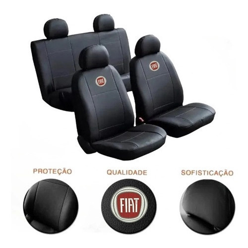 Capa Banco Carro Fiat Uno Palio Argo Idea Siena