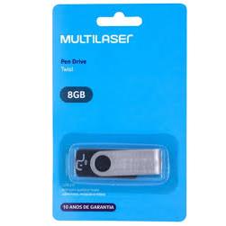 Pen Drive Multilaser 8GB – Portátil e Confiável