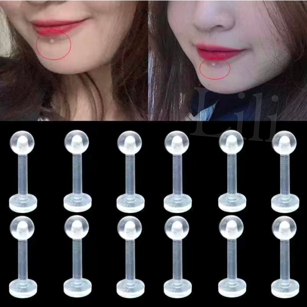 Piercing de Silicone Transparente - Comprar com Melhor Preço em Anéis