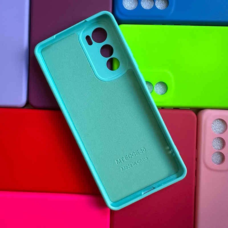 Capa ou Kit Capa + Pelicula 3D Para Motorola Moto Edge 30 Capinha Aveludada Case