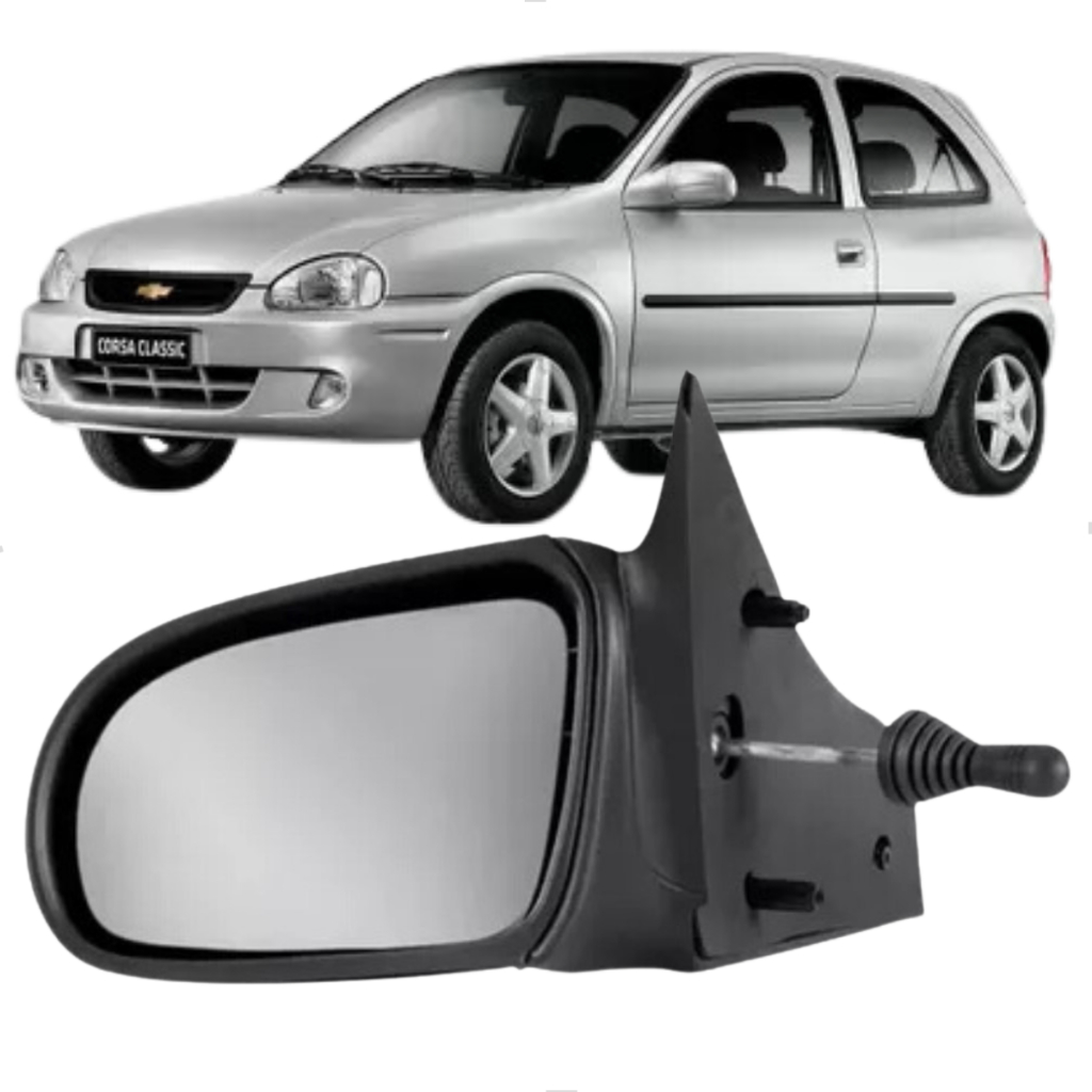 Retrovisor Corsa Wind Lado Esquerdo 1996 1997 1998 Até 2002