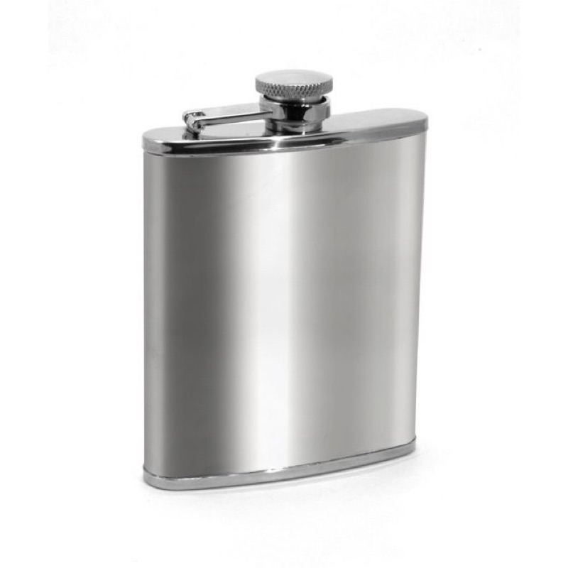 CANTIL DE BOLSO PERSONALIZADO WHISKY BEDIDA GELADA EM INOX 236ml