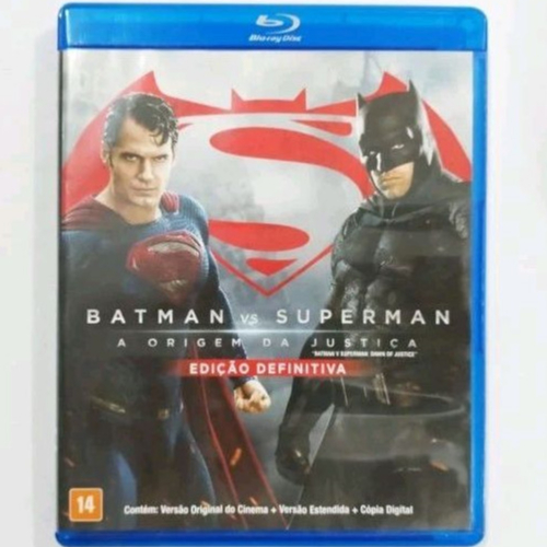 Blu-ray Batman vs SuperMan (A Origem da Liga da Justiça)