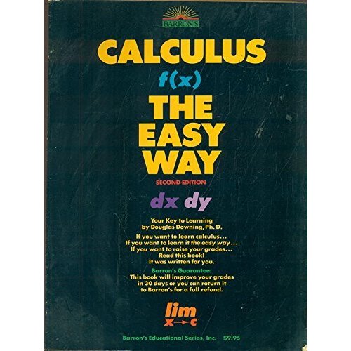 Livro Calculus the Easy Way - Second Edition
