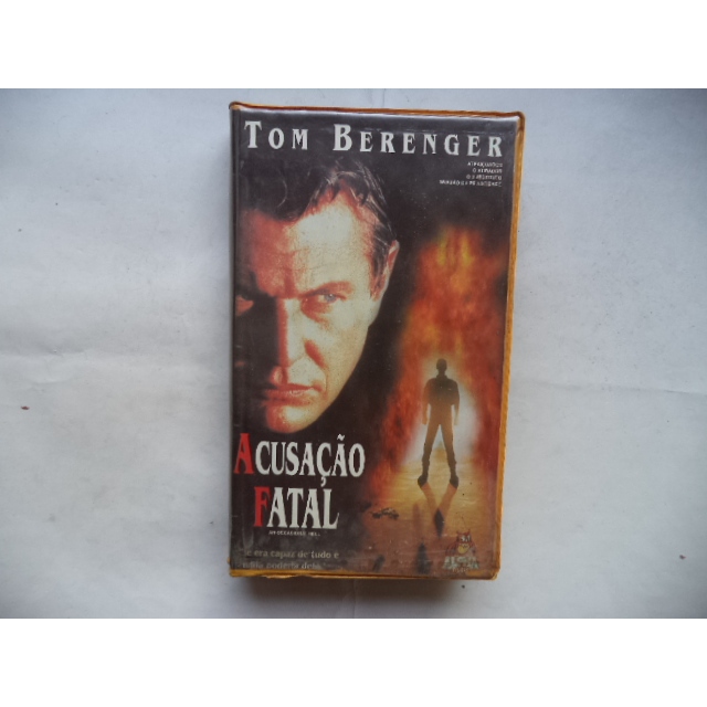 Fita Vhs Acusação Fatal Original Legendado Tom Berenger suspense