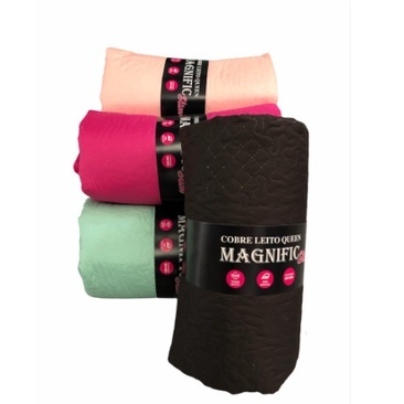 Cobertor Cobre Leito Coberta SOLTEIRO Avulso Magnific Slim Várias Cores Liso