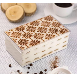 Caixa Acrílica para Cake Box Retangular - Cristal - 1,5L - 1 unidade - BlueStar - Rizzo