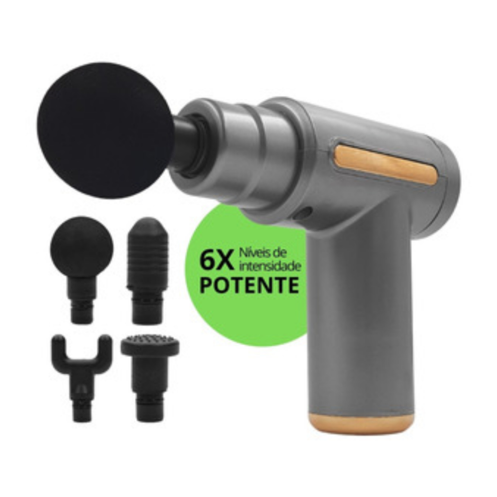 Massageador Elétrico Alta Frequência Profissional Muscular Massagem 110V/220V