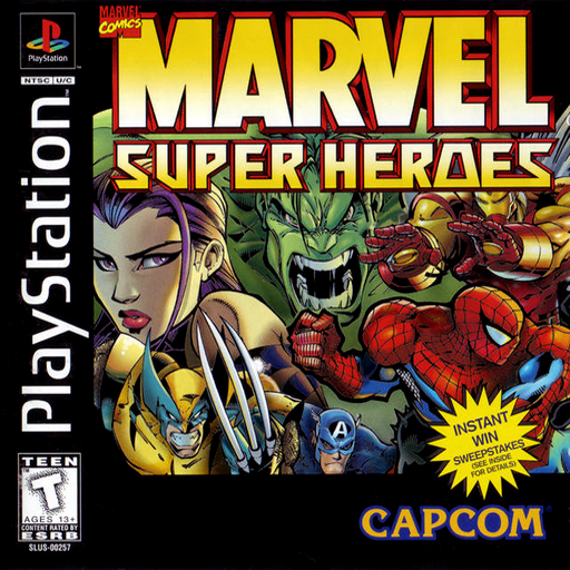 Marvel Super Heroes JOGO PSone