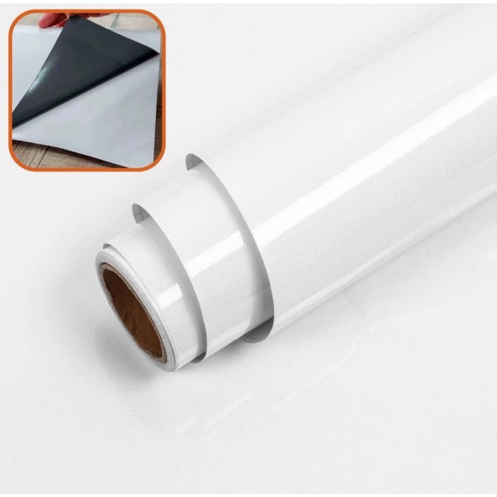 Adesivo Vinil Lavável Branco Fosco - Vinil Autocolante Para Envelopamento - À Prova d'Água