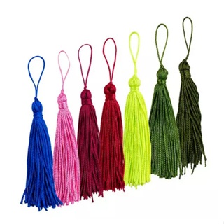 Pingente Tassel De Seda - 10 unidades - Varias Cores em Oferta na Shopee