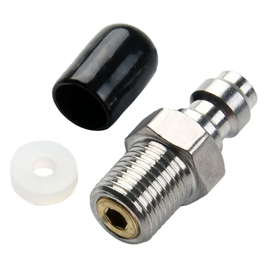 Conector Foster 8mm Macho X 1/8bsp Pcp Engate Rápido 300 Bar