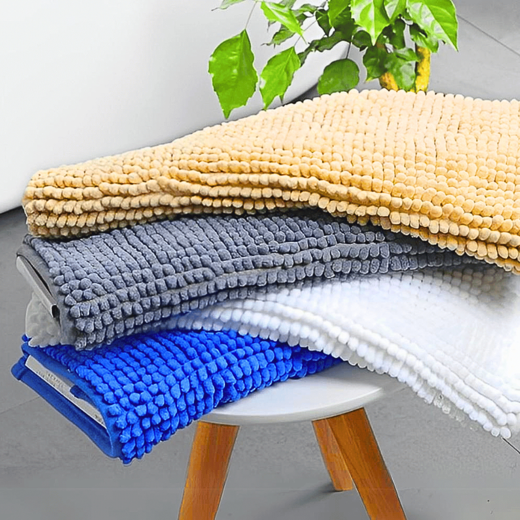 Tapete Para Banheiro 40x60cm Microfibra Antiderrapante Bolinha Cores Sortidas