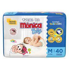 Fralda Turma Da Mônica todos os tamanhos