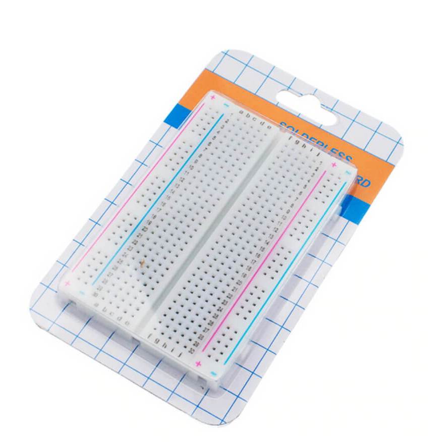 Protoboard Breadboard 400 Pontos Furos Pinos