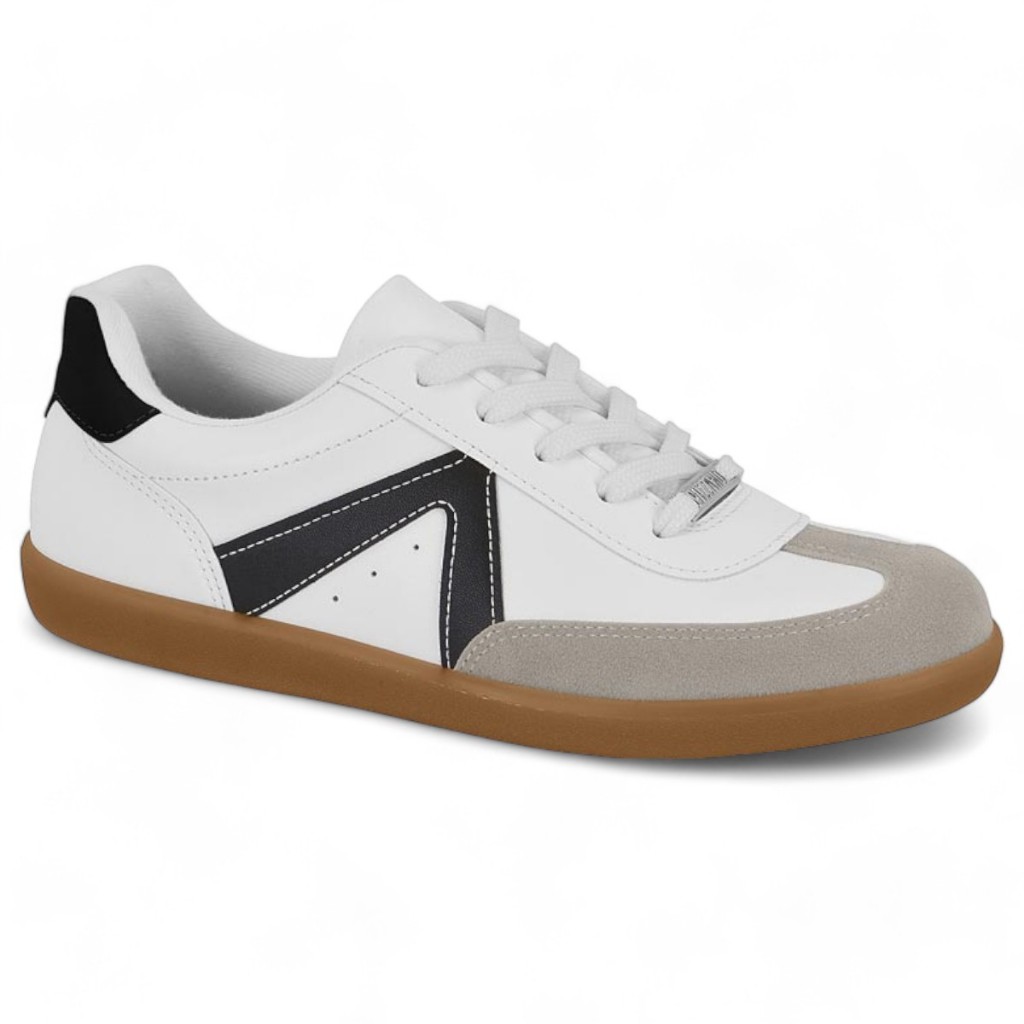 Tenis Vizzano Branco Feminino Casual Recortes Macio Original em Oferta na Shopee