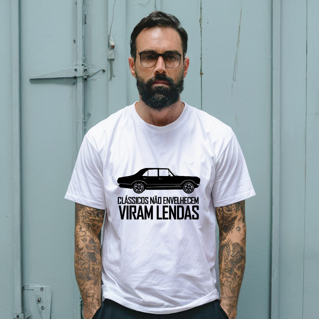 Camiseta Masculina Opala Diplomata Clássicos Viram Lendas