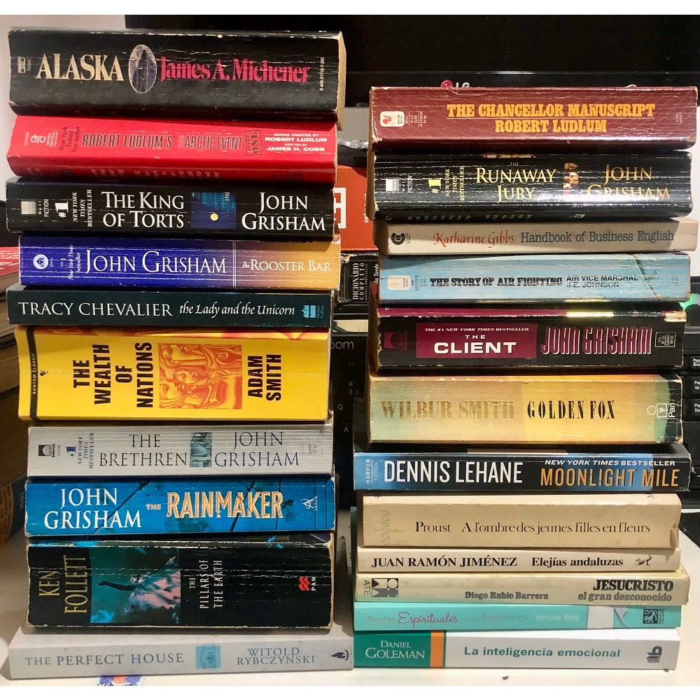 Imagem Pratique seu Inglês, Francês, Alemão, Espanhol etc - Vários Gêneros - Envio Aleatório - Livros em Vários Idiomas