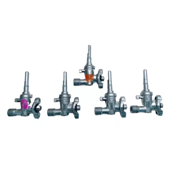 Kit 5 Registros Ramal Válvula Fogão Cooktop Nardelli Fogatti