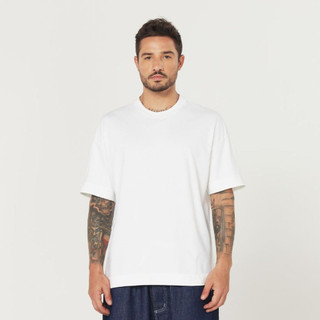 Camiseta Heavy Oversized Streetwear Off White em Oferta na Shopee