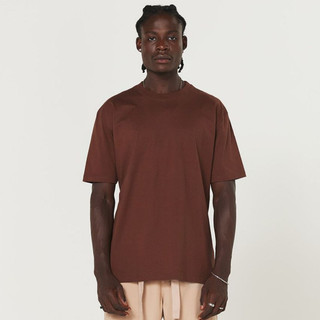 Camiseta Oversized PRIME Streetwear Marrom em Oferta na Shopee