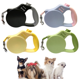 Guia Retrátil 5 Metros Com Botão De Controle Para Regulagem  Pet Cachorro Passeio Linha Premium LR-0249 em Oferta na Shopee